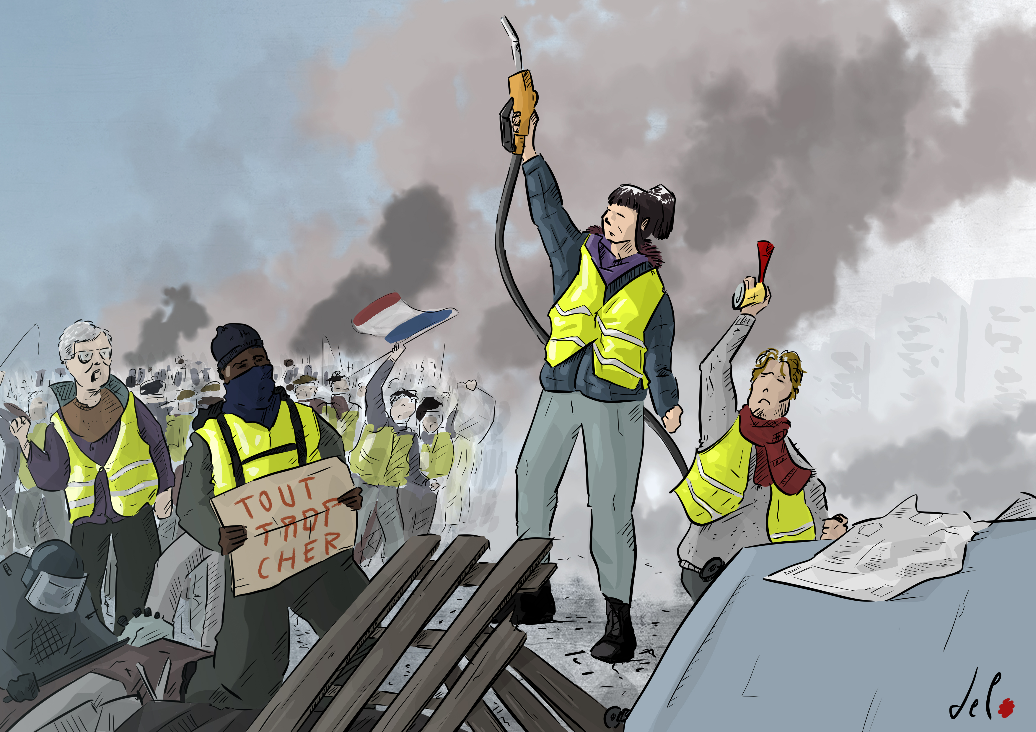 Le Gilet Guidant le Peuple